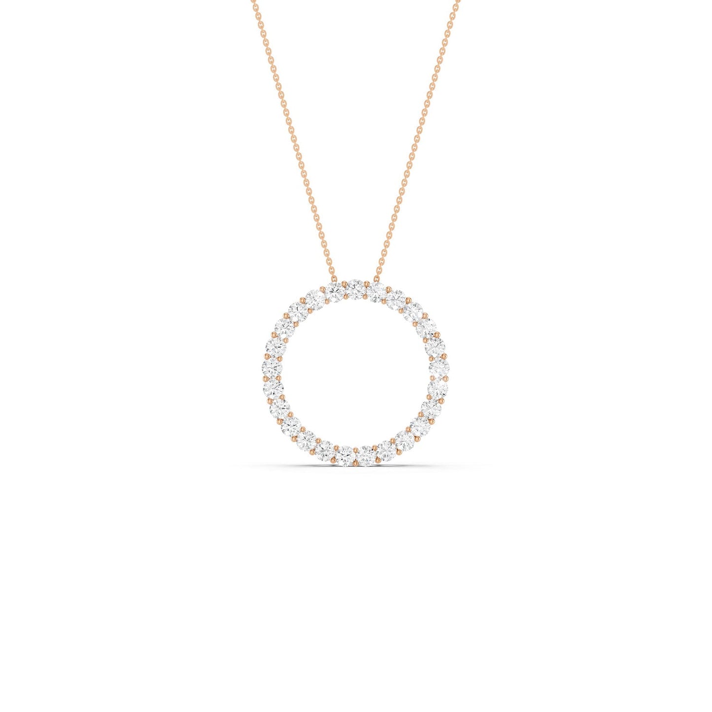 Silhouette Necklace - Circular