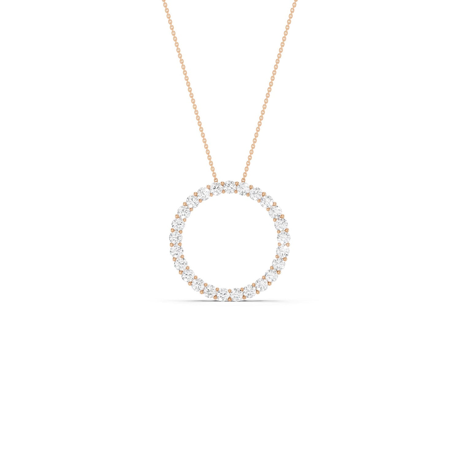 Silhouette Necklace - Circular