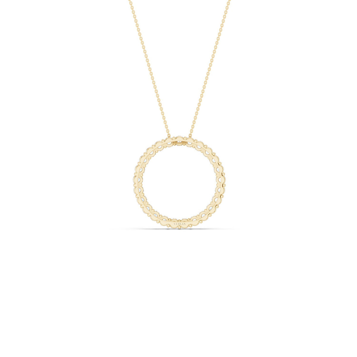 Silhouette Necklace - Circular