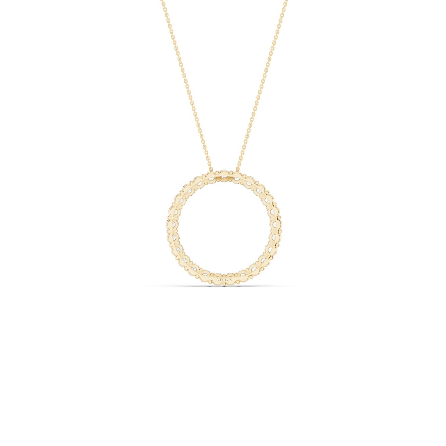 Silhouette Necklace - Circular