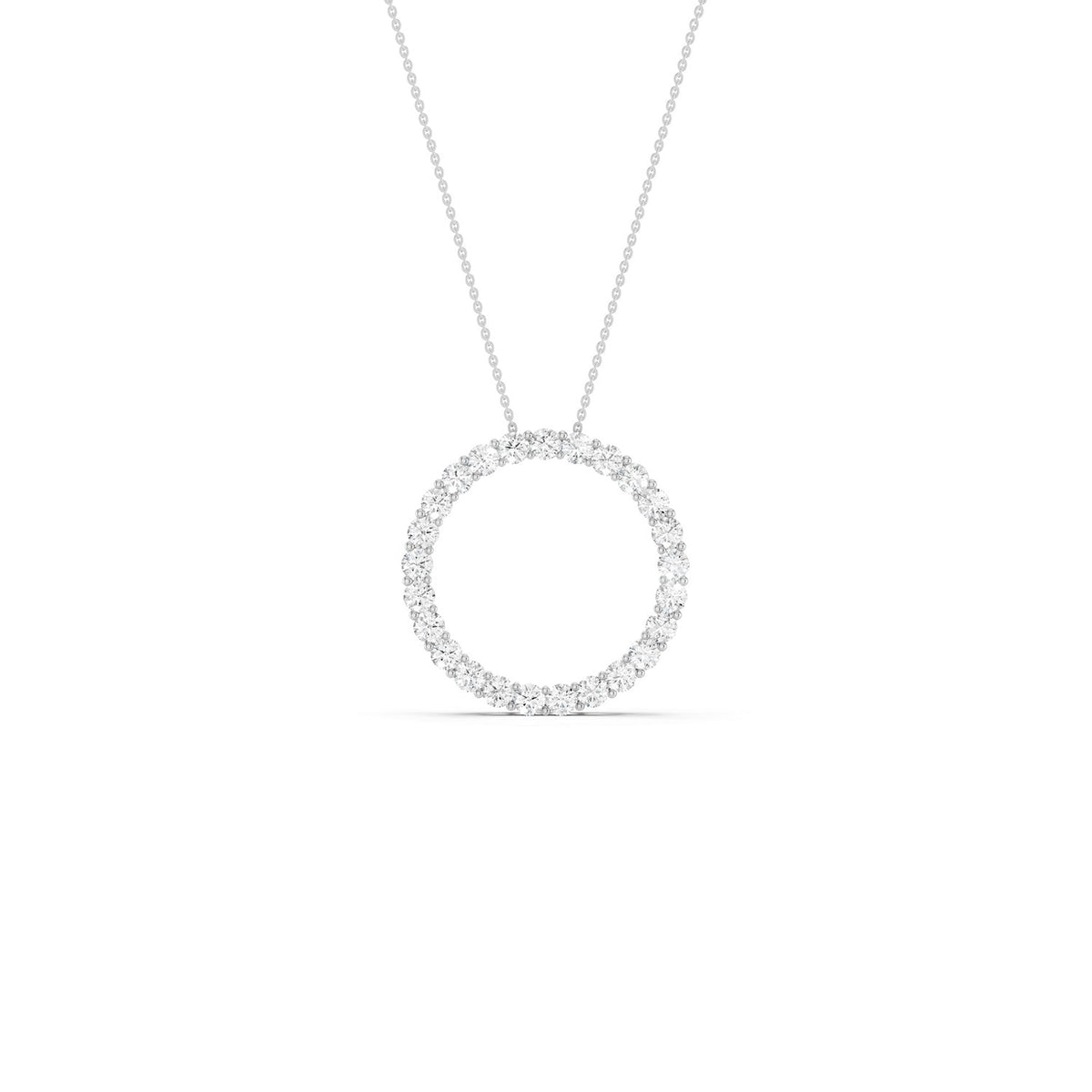 Silhouette Necklace - Circular
