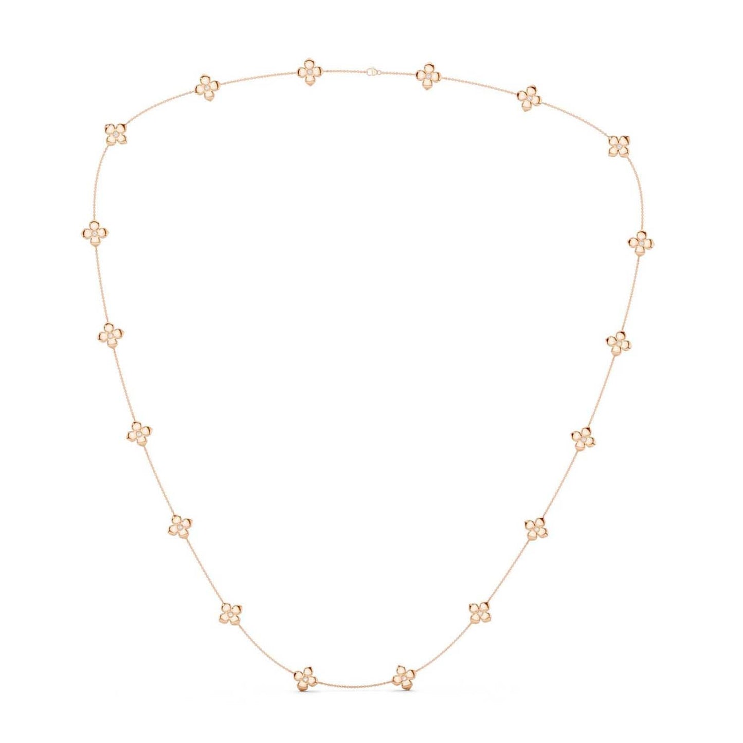 La Fleur Forever Diamond Stationed Necklace
