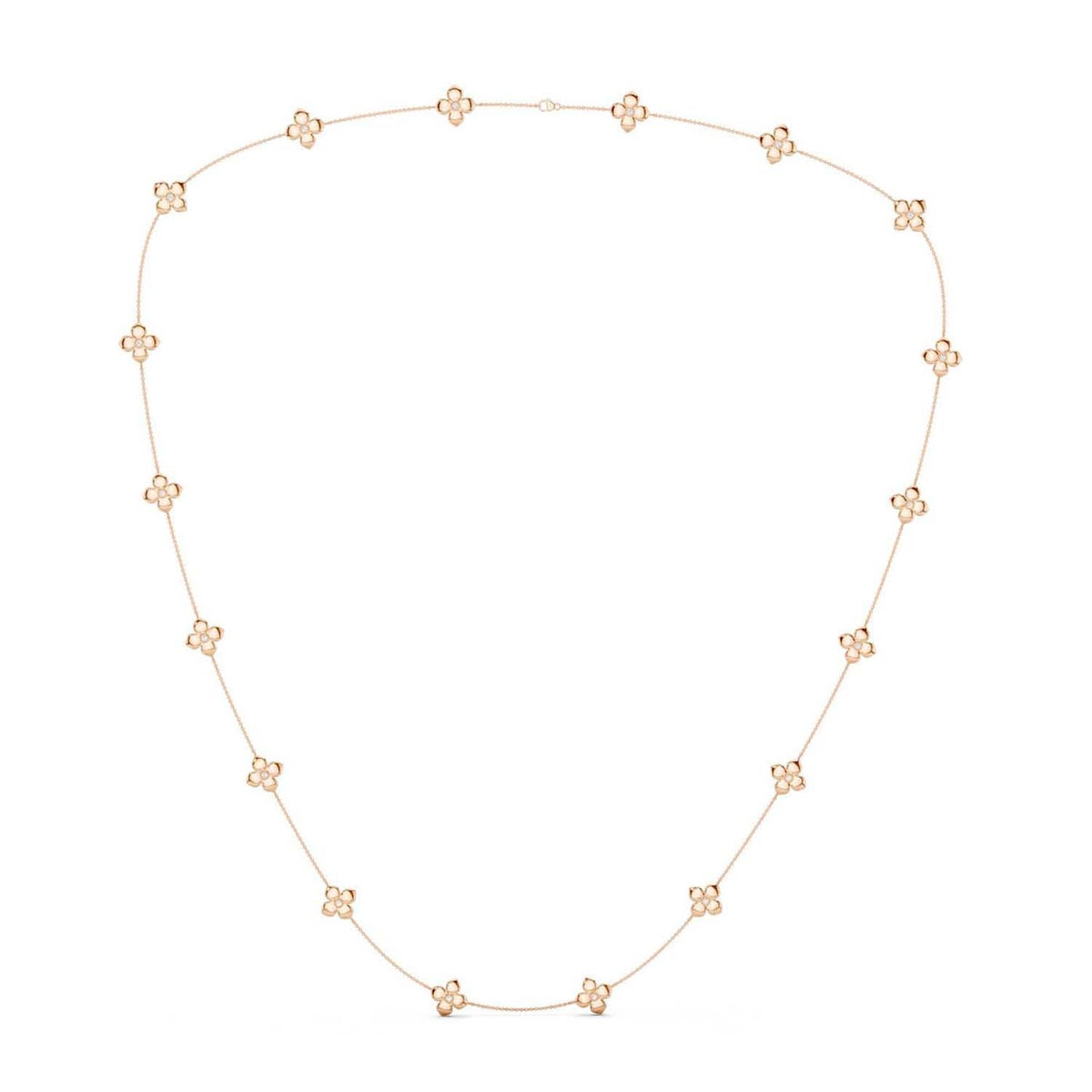 La Fleur Forever Diamond Stationed Necklace