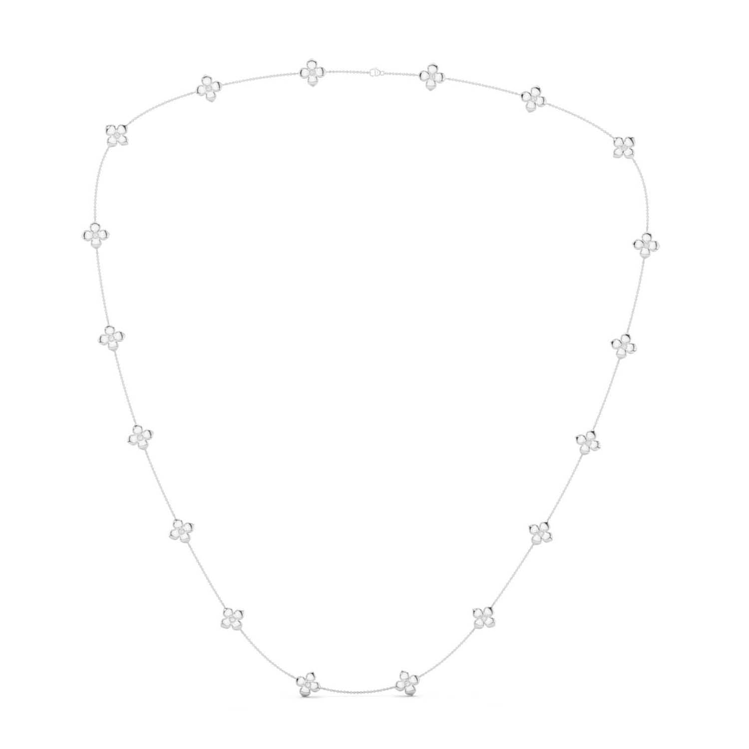 La Fleur Forever Diamond Stationed Necklace