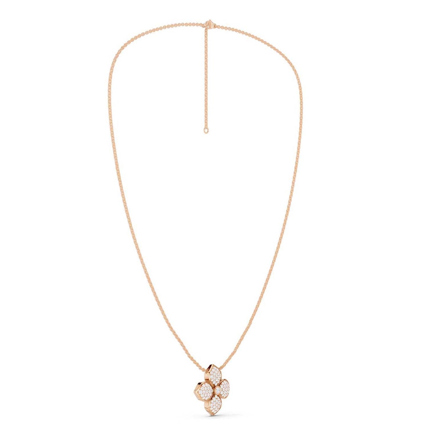 La Fleur Diamond Radiant Necklace