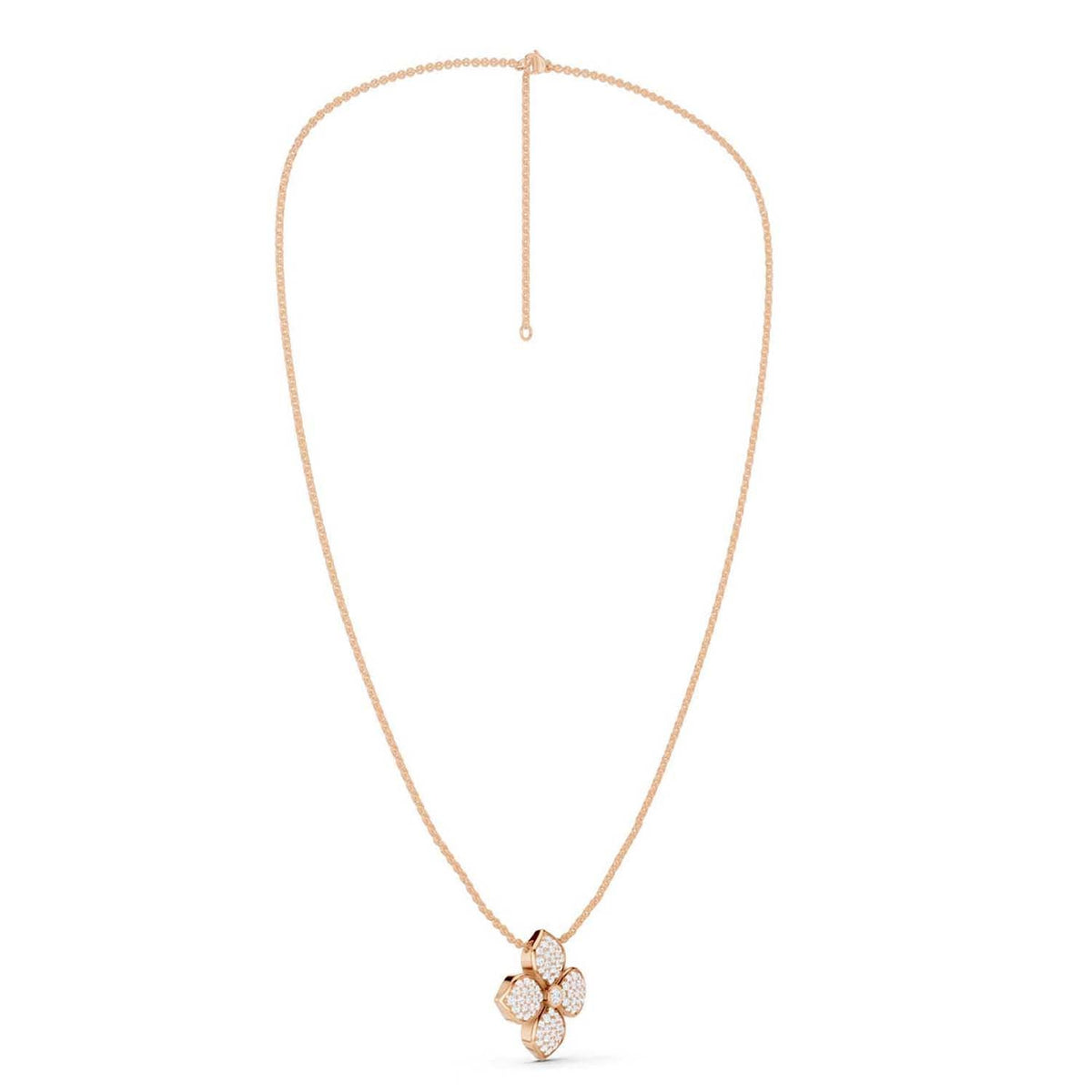 La Fleur Diamond Radiant Necklace