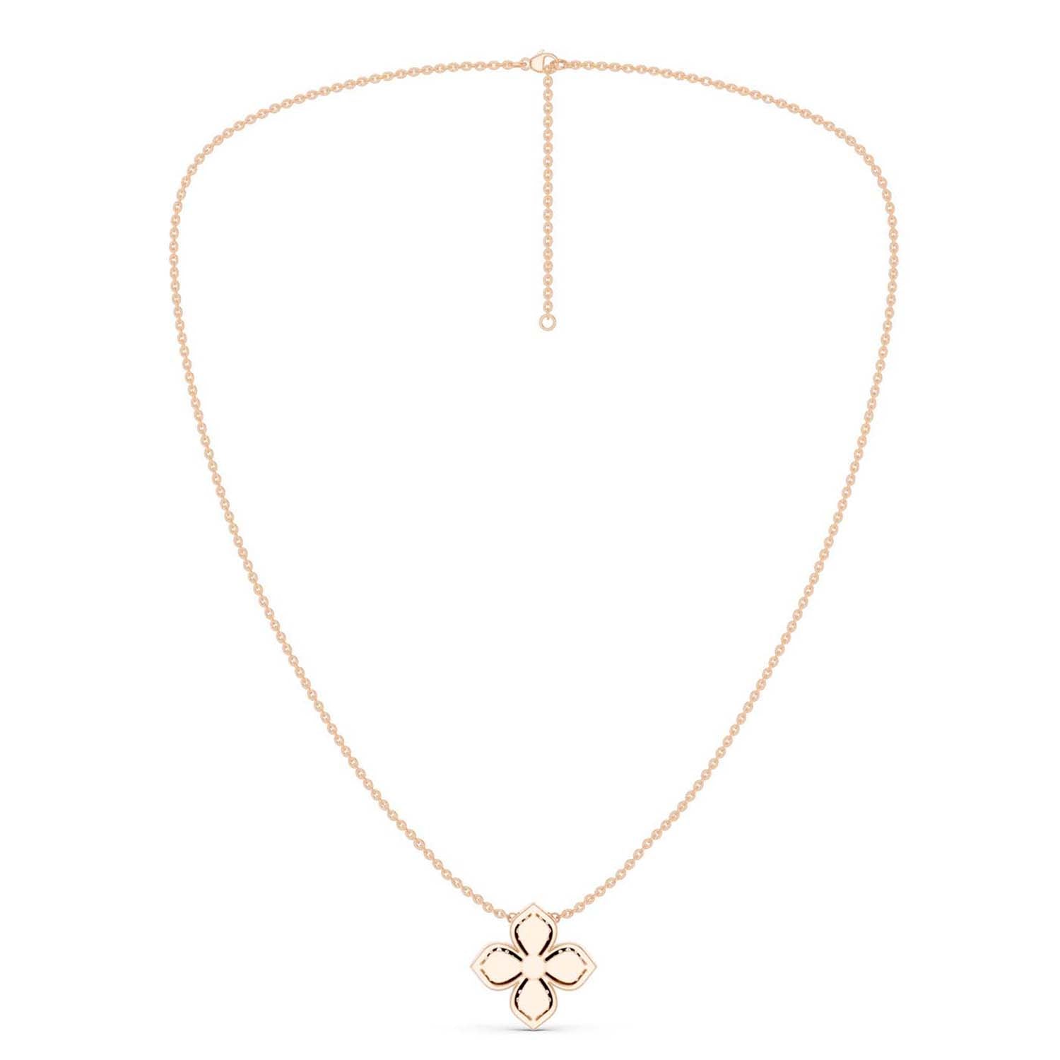 La Fleur Diamond Radiant Necklace