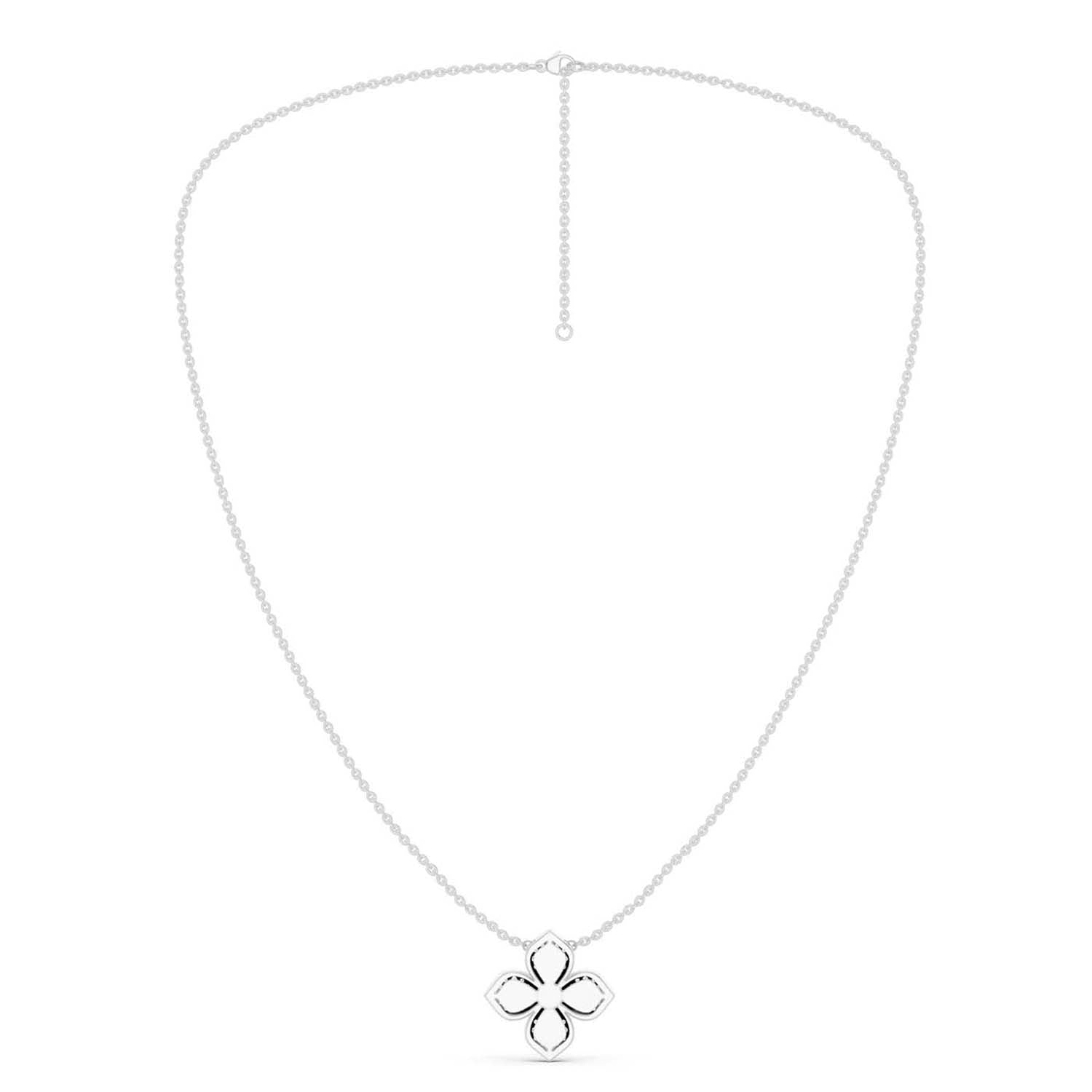La Fleur Diamond Radiant Necklace