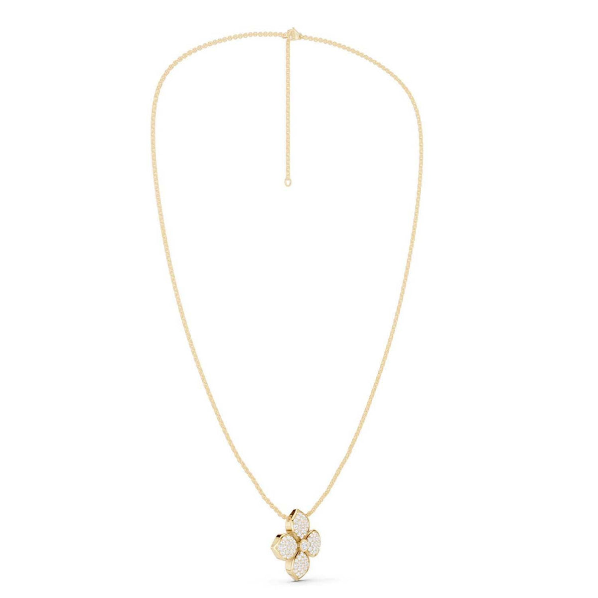 La Fleur Diamond Radiant Necklace