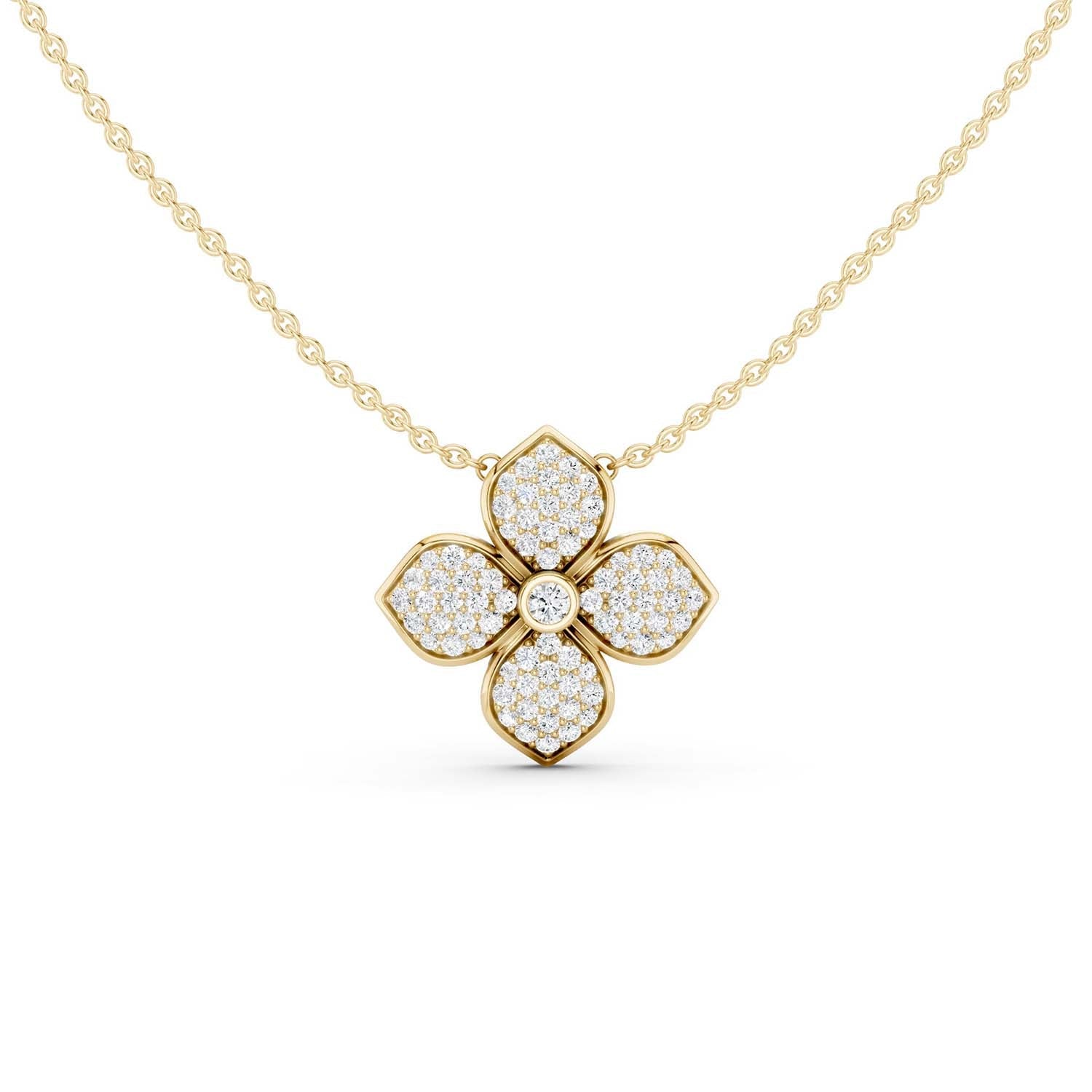La Fleur Diamond Radiant Necklace