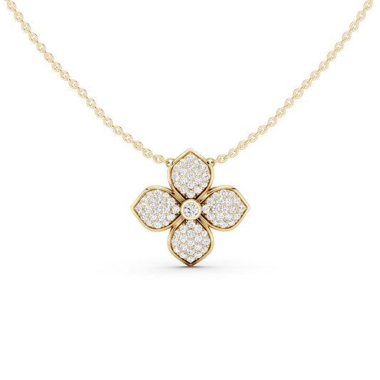 La Fleur Diamond Radiant Necklace