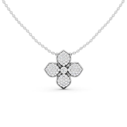 La Fleur Diamond Radiant Necklace
