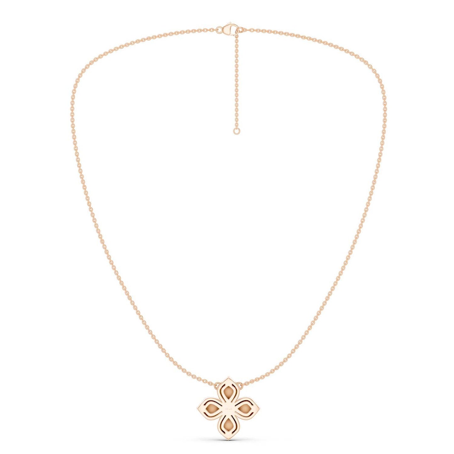 La Fleur Diamond Contour Necklace