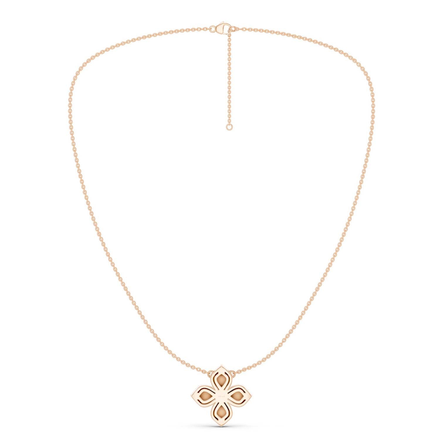 La Fleur Diamond Contour Necklace