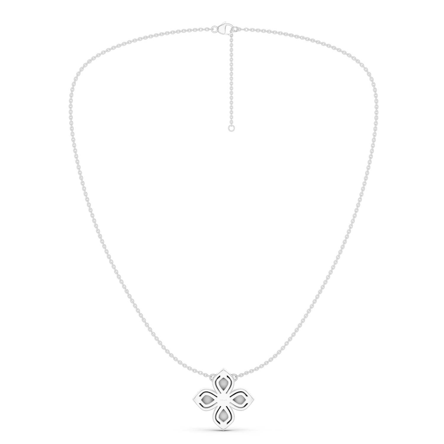 La Fleur Diamond Contour Necklace