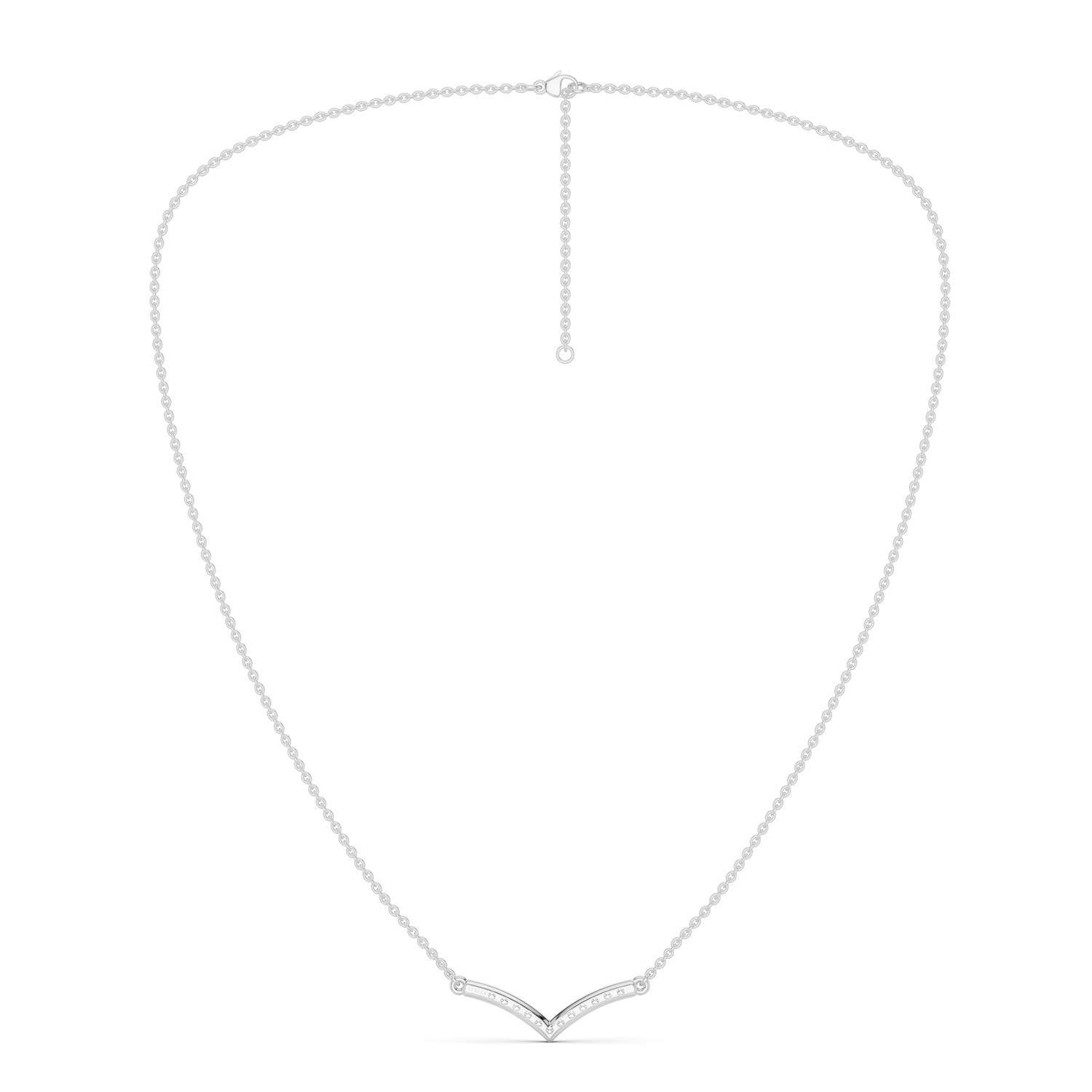 Ascending Chevron Necklace