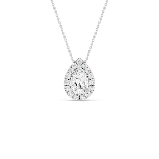 Dewdrop Halo Necklace