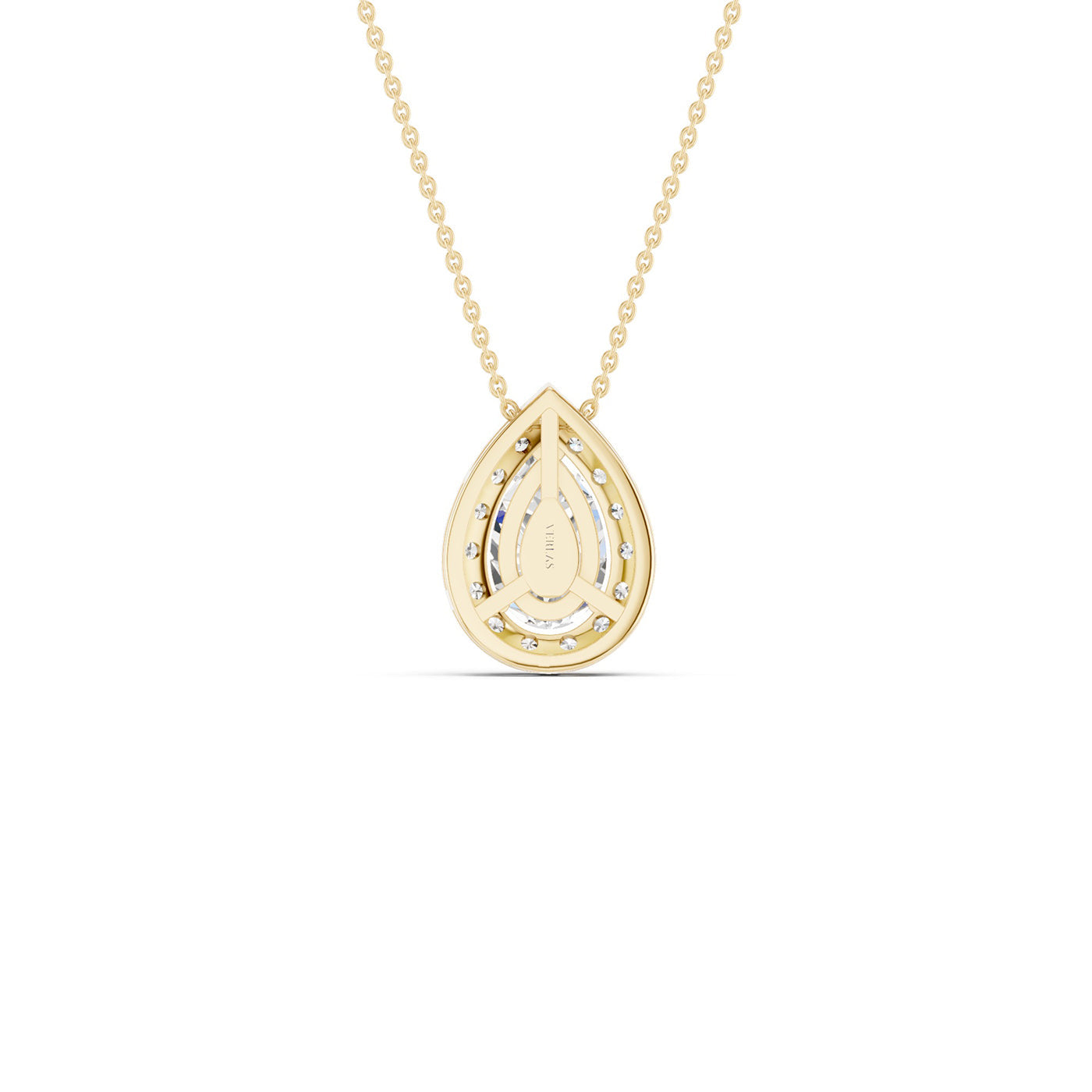 Dewdrop Halo Necklace