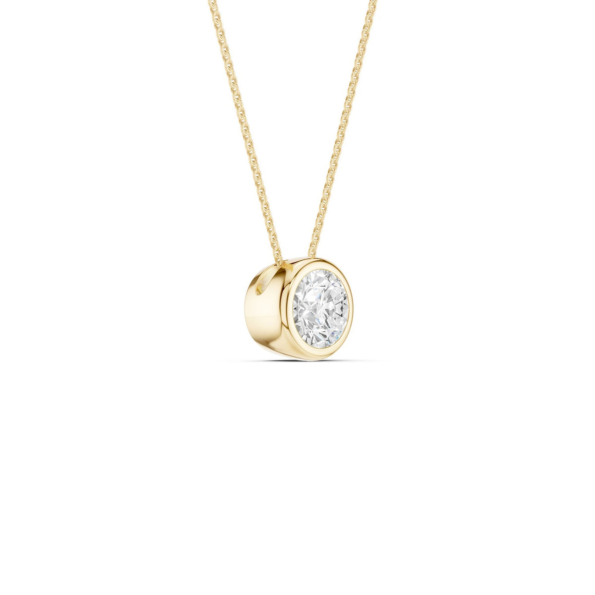 Encompassing Round Necklace