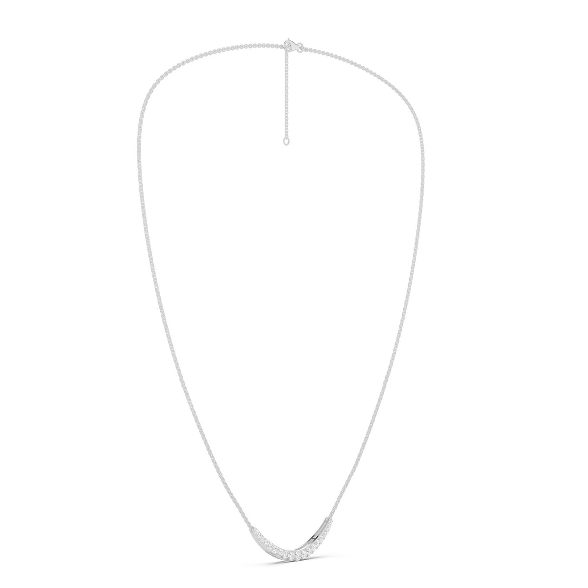 Graduated Diamond Pendant
