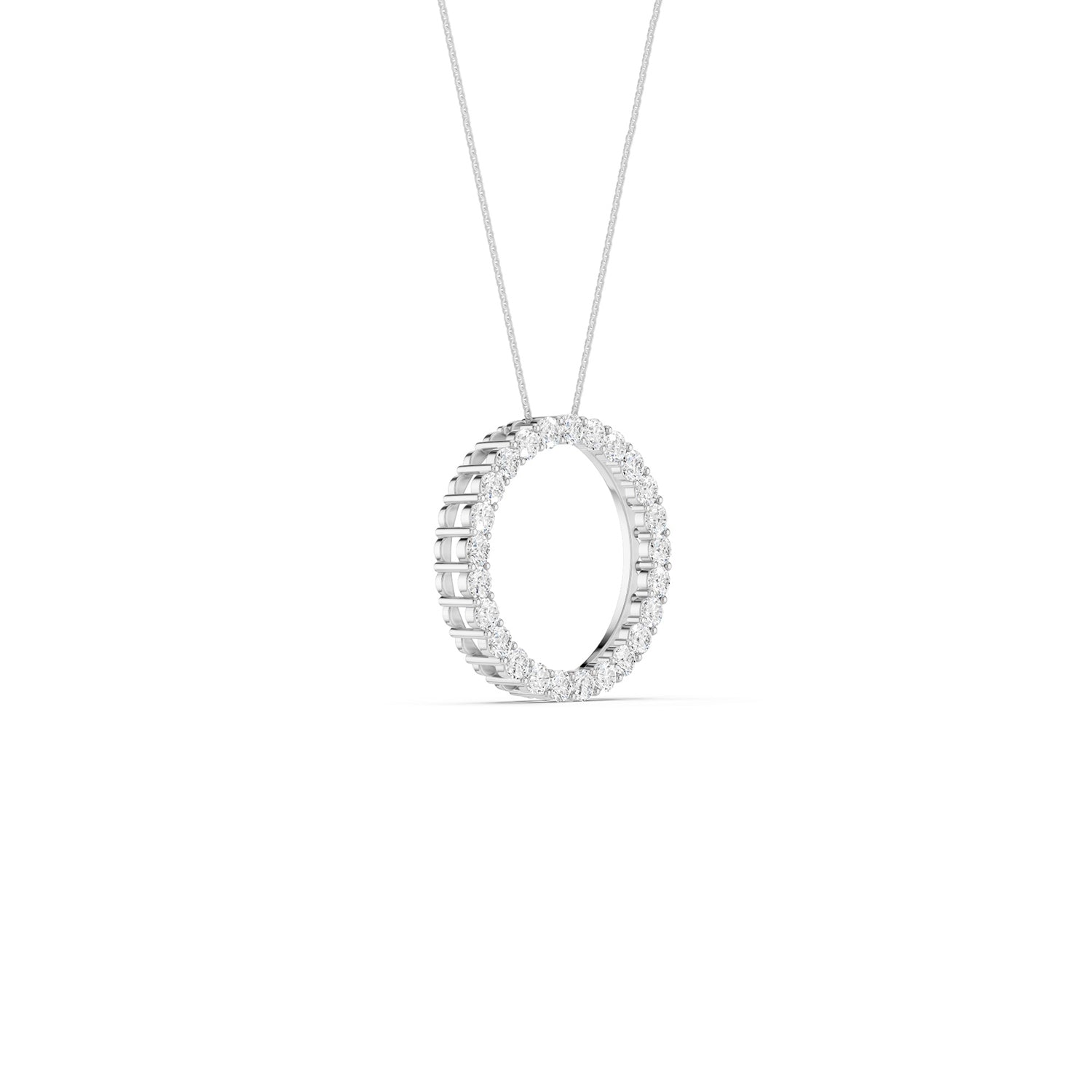 Silhouette Necklace - Circular