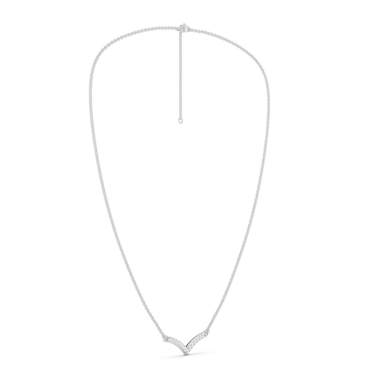 Ascending Chevron Necklace