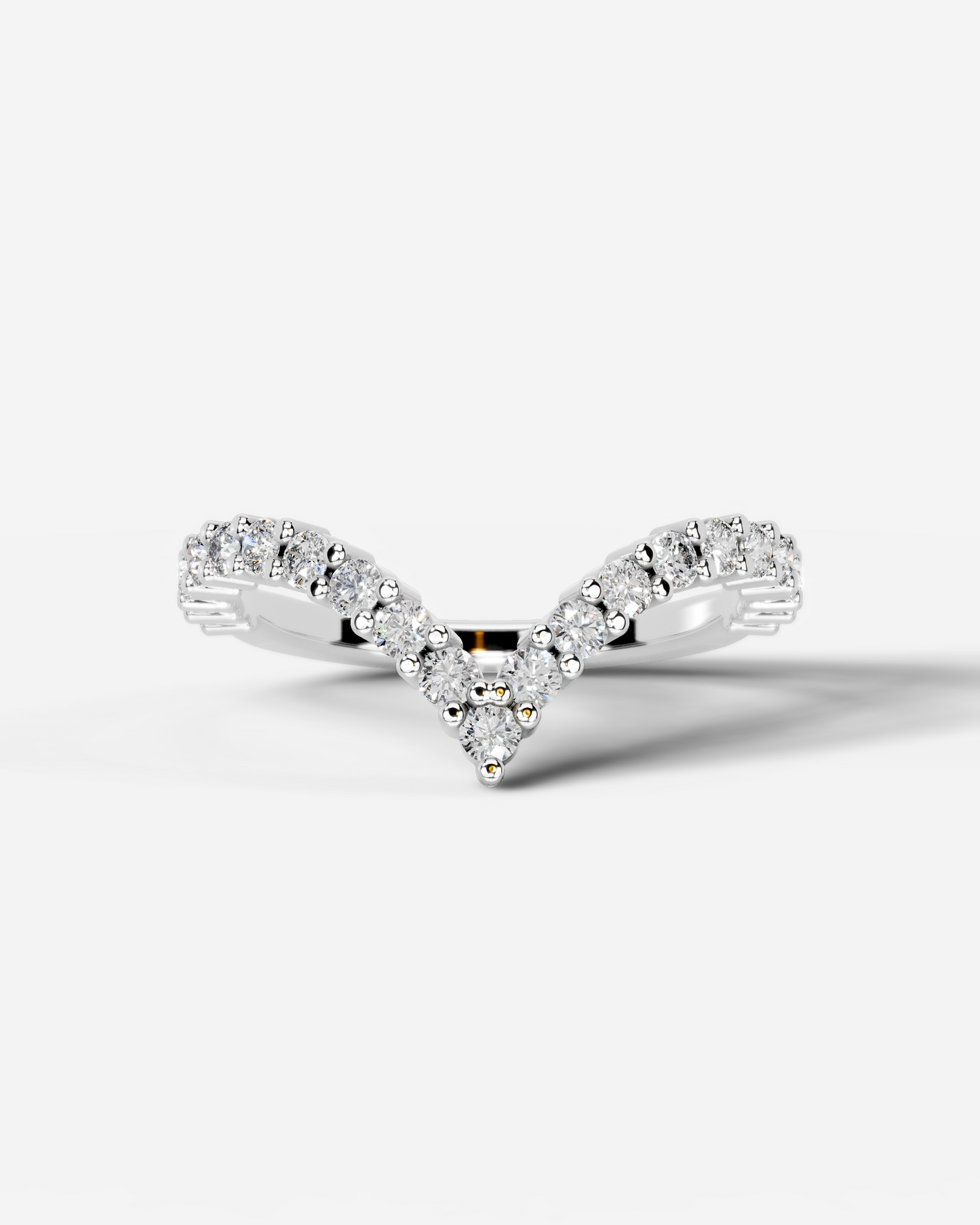 Dawn Lab Grown Round Diamond Wedding Ring - White Gold - 18K - 6ct