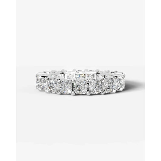 Dianna Lab Grown Cushion Diamond Wedding Ring - Platinum
