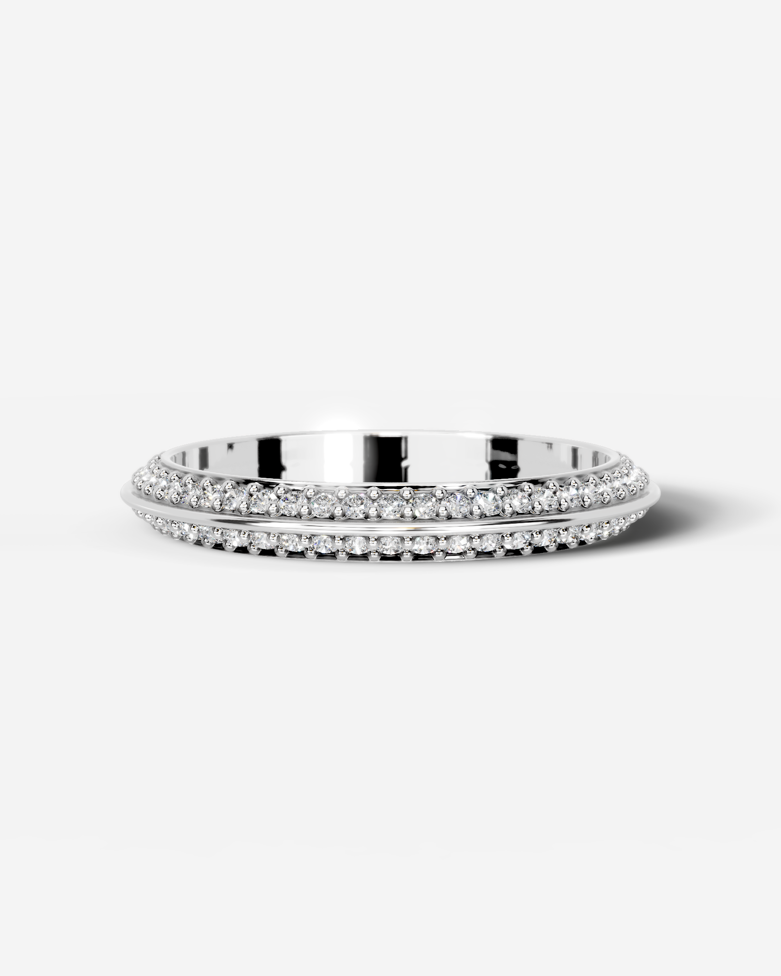 Eliana Lab Grown Round Diamond Wedding Ring - Platinum - 3ct