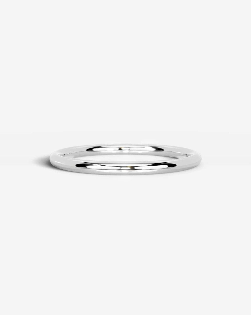 Eloise Wedding Band Lab Grown Diamond Wedding Ring - White Gold