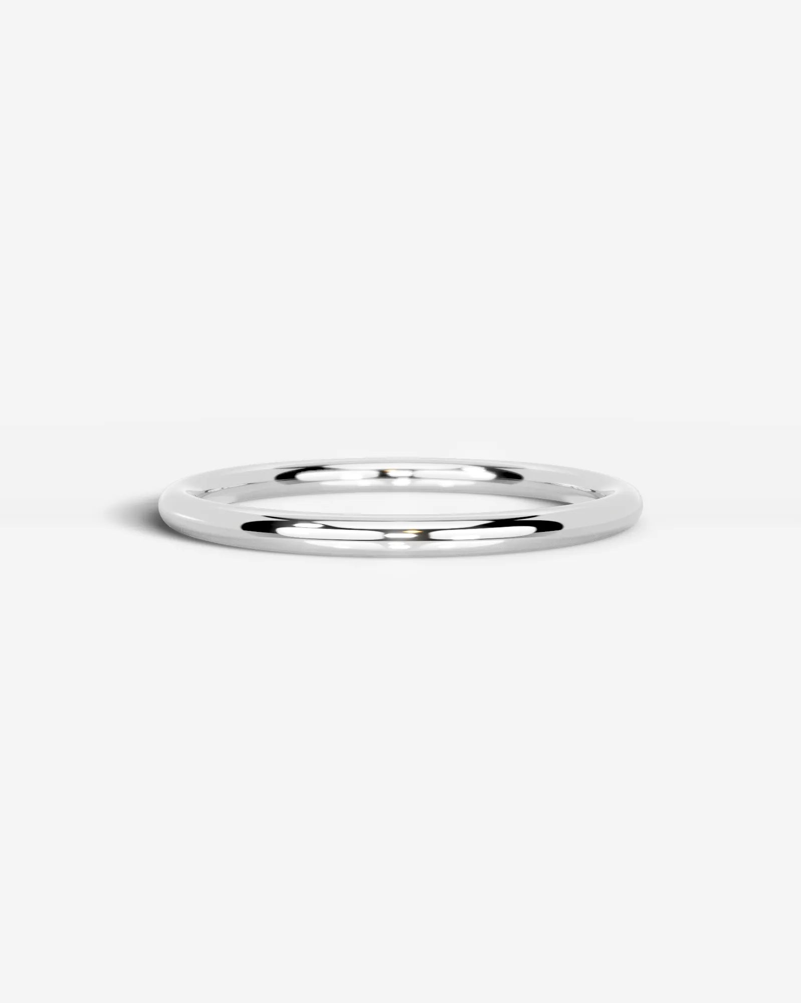 Eloise Wedding Band Lab Grown Diamond Wedding Ring - White Gold - 18K - 2ct