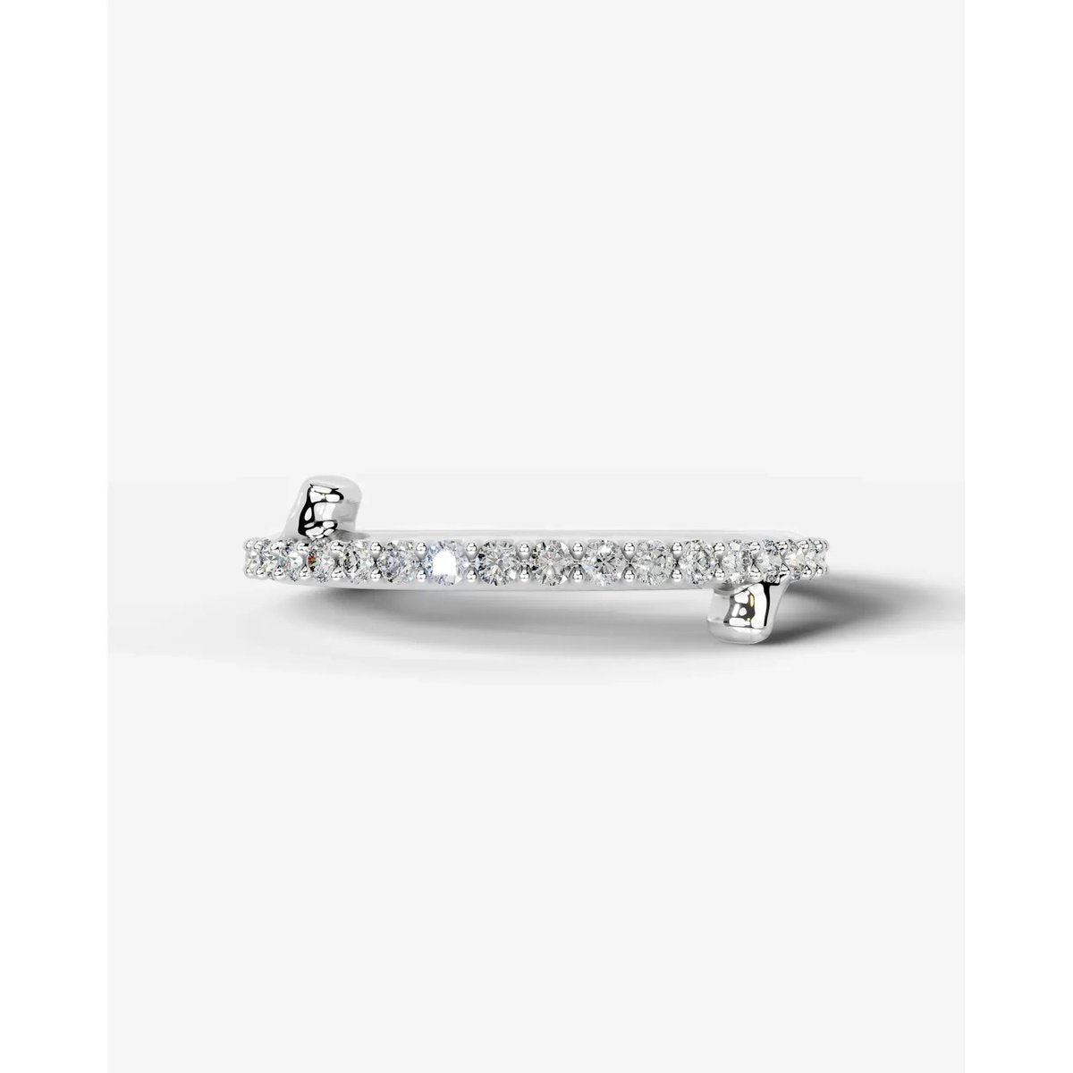 Eternal Lab Grown Round Diamond Wedding Ring - Platinum