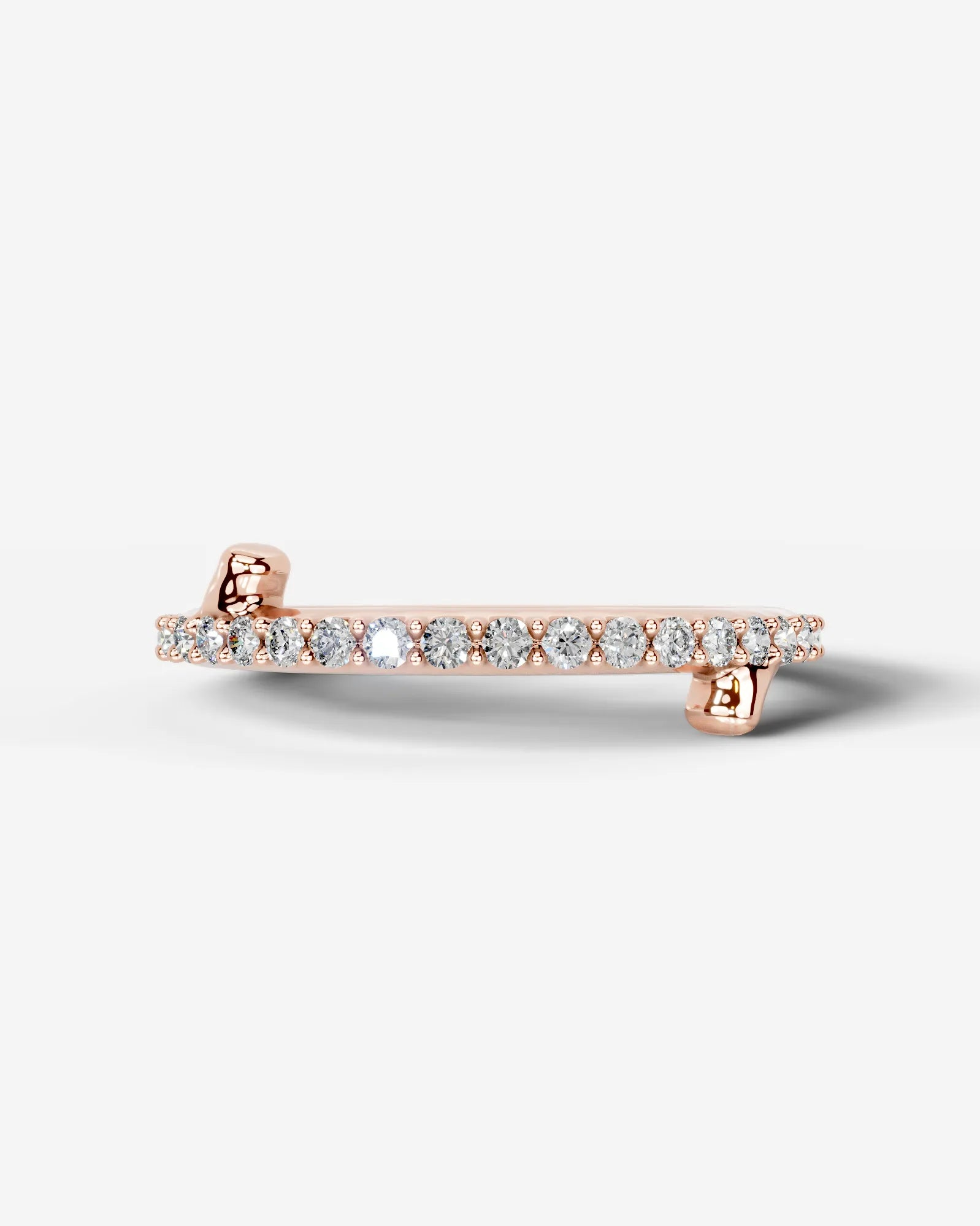 Eternal Lab Grown Round Diamond Wedding Ring - Rose Gold - 18K - 6ct