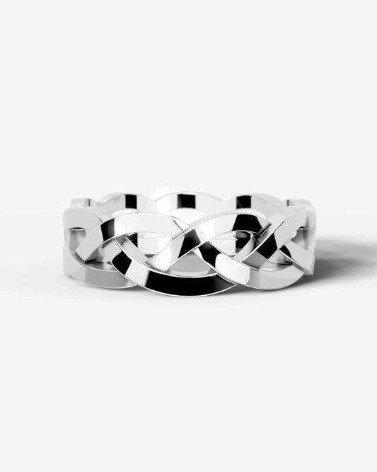 Gerard Natural Diamond Wedding Band Lab Grown Diamond Wedding Ring - Platinum