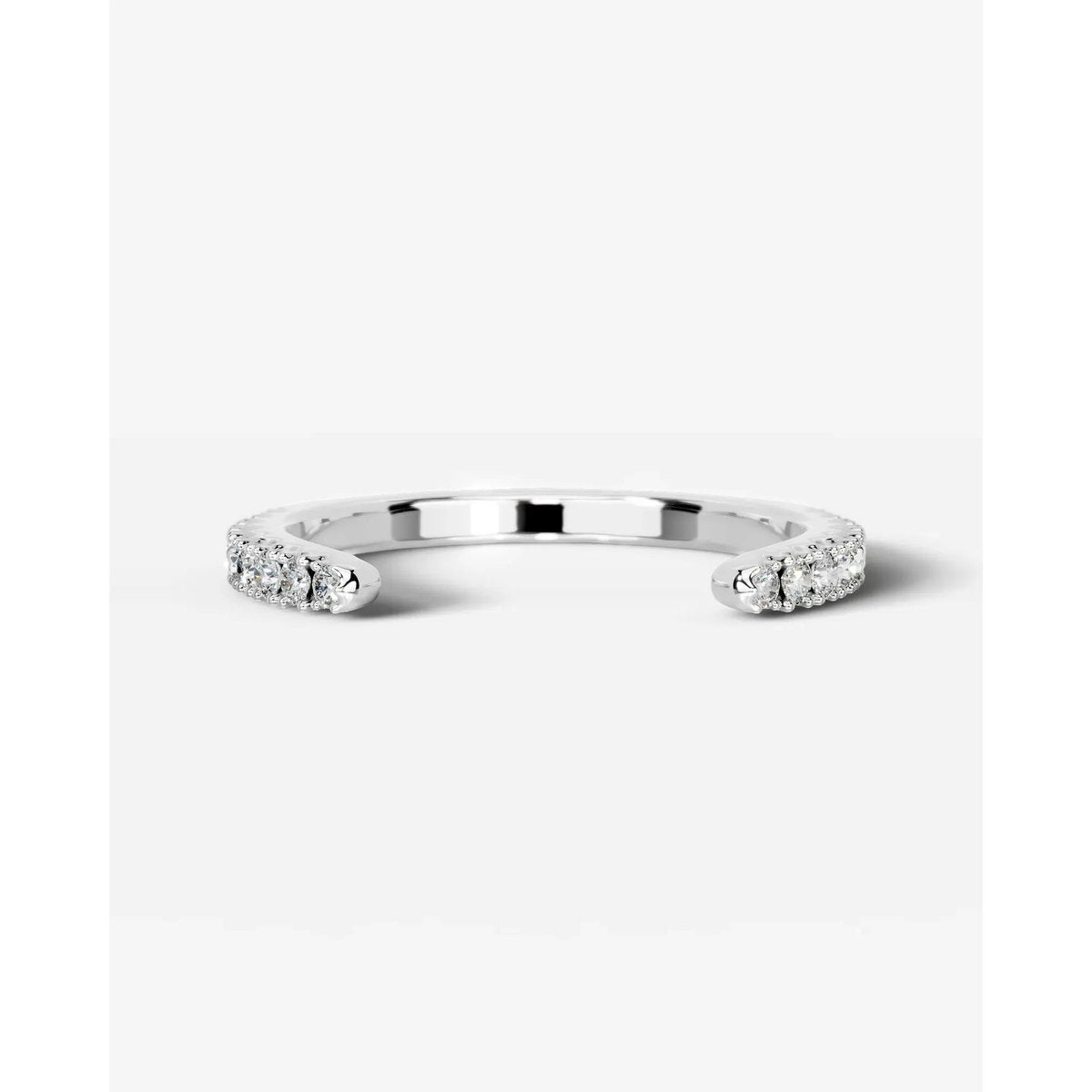Himari Lab Grown Round Diamond Wedding Ring - Platinum