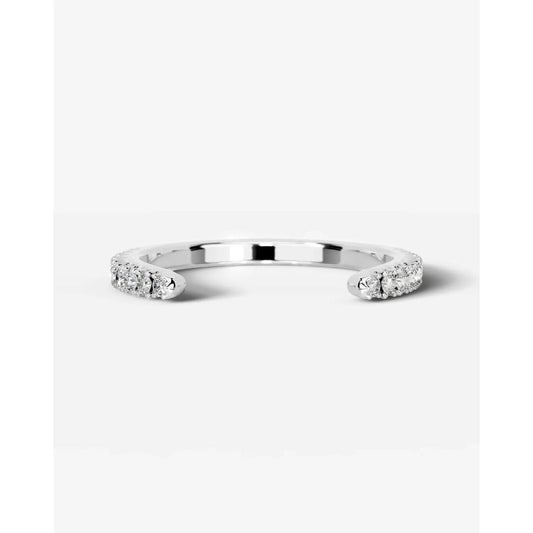 Himari Lab Grown Round Diamond Wedding Ring - Platinum