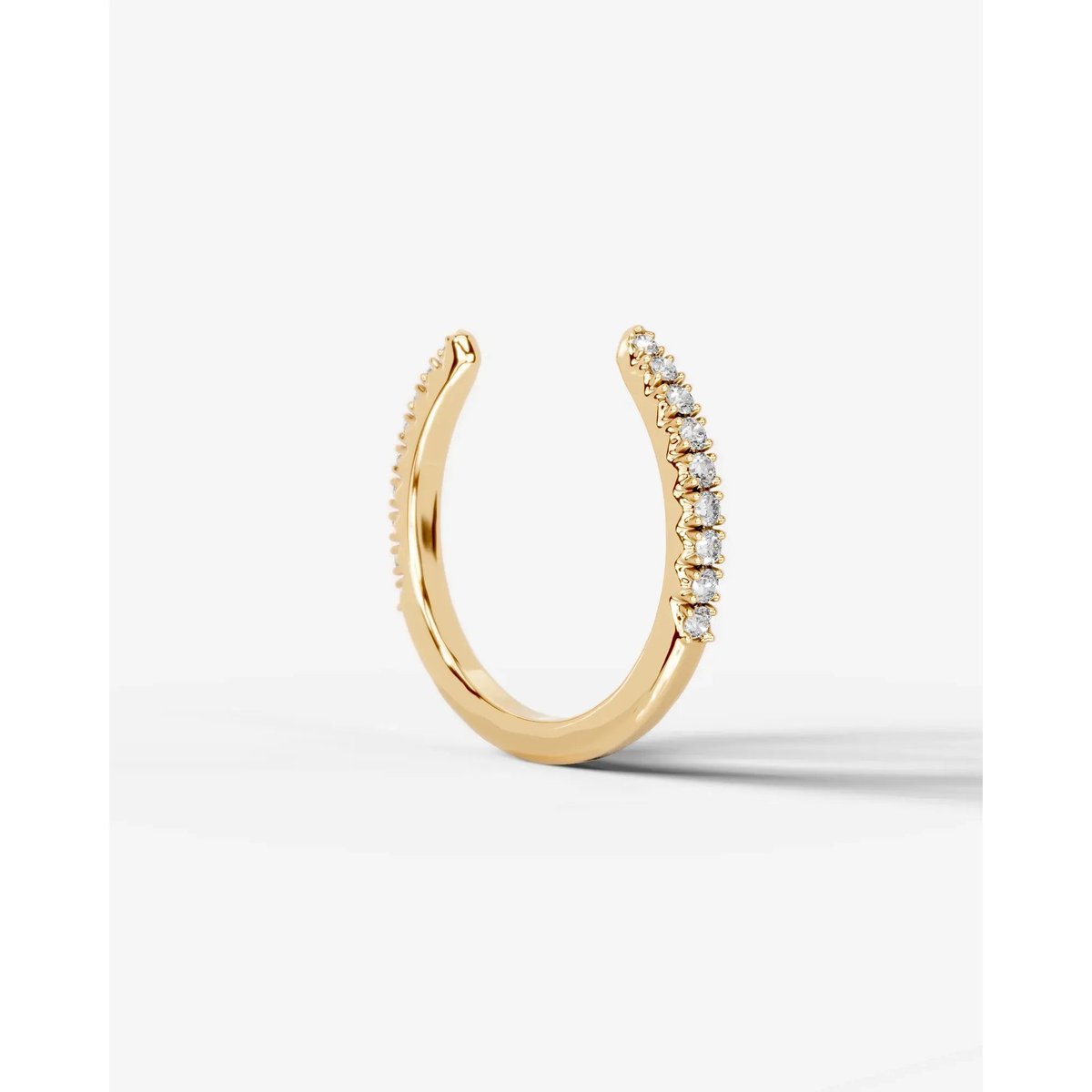 Himari Lab Grown Round Diamond Wedding Ring - Yellow Gold