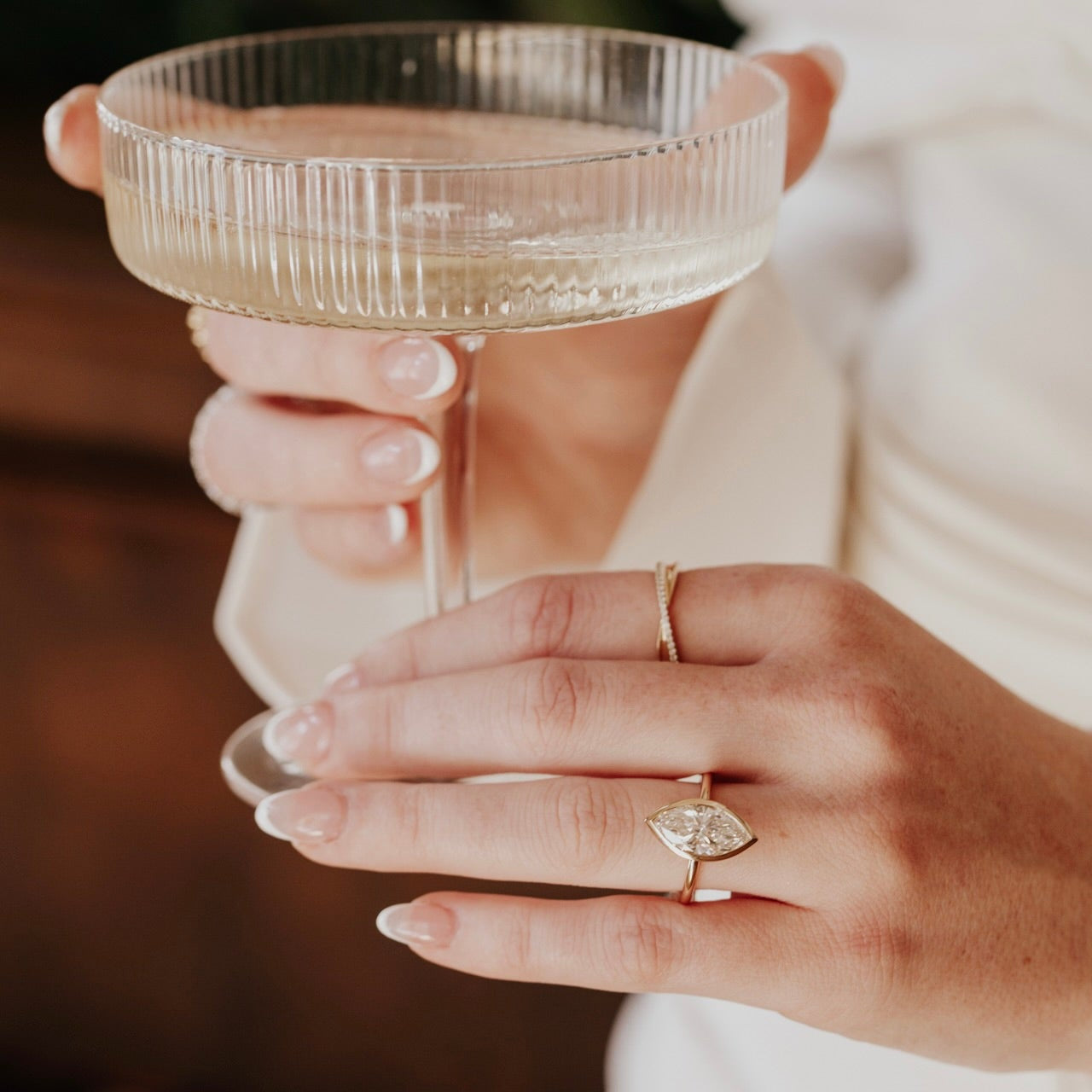 The Bailey Marquise Lab Grown Diamond Ring