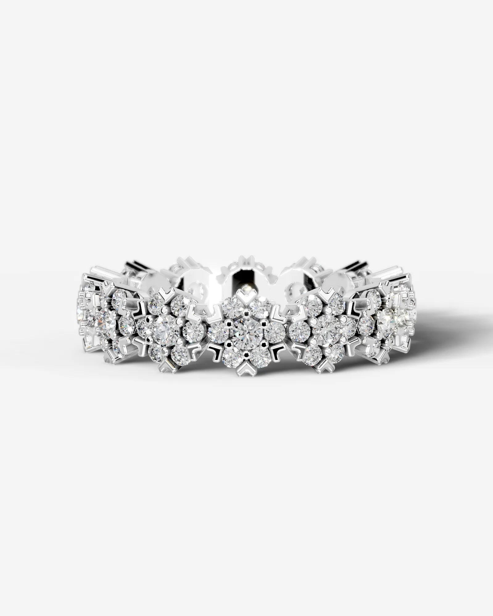 Holly Lab Grown Round Diamond Wedding Ring - Platinum - 4ct