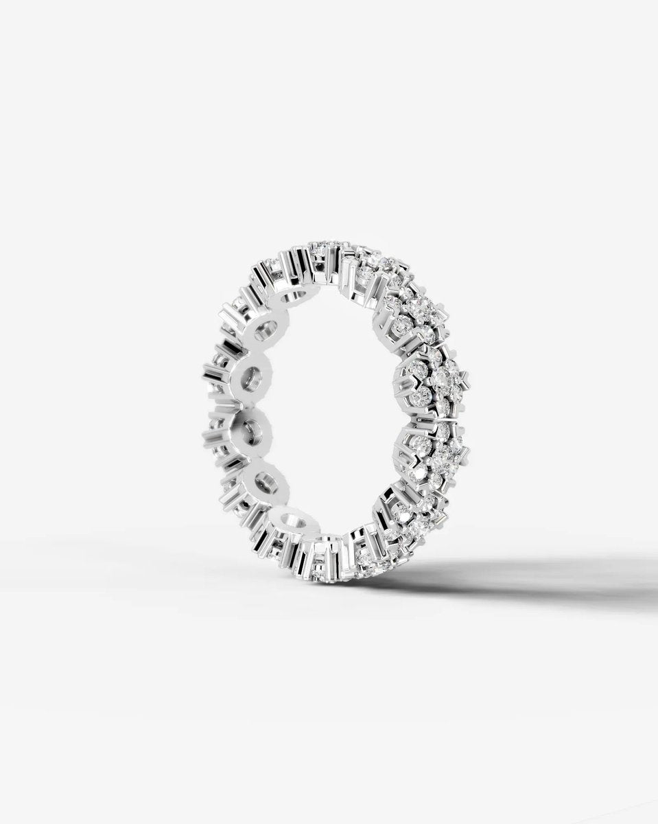 Holly Lab Grown Round Diamond Wedding Ring - Platinum