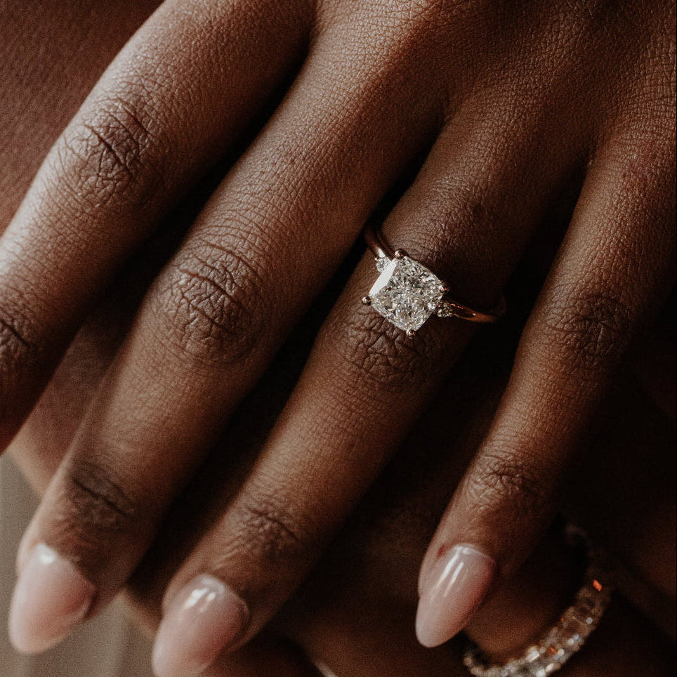 The Isla Cushion Ring