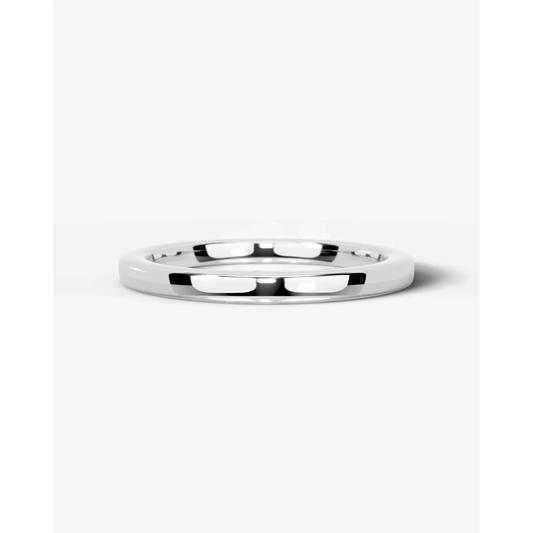 Jack Natural Diamond Wedding Band Lab Grown W Diamond Wedding Ring - White Gold - 18K - 4ct