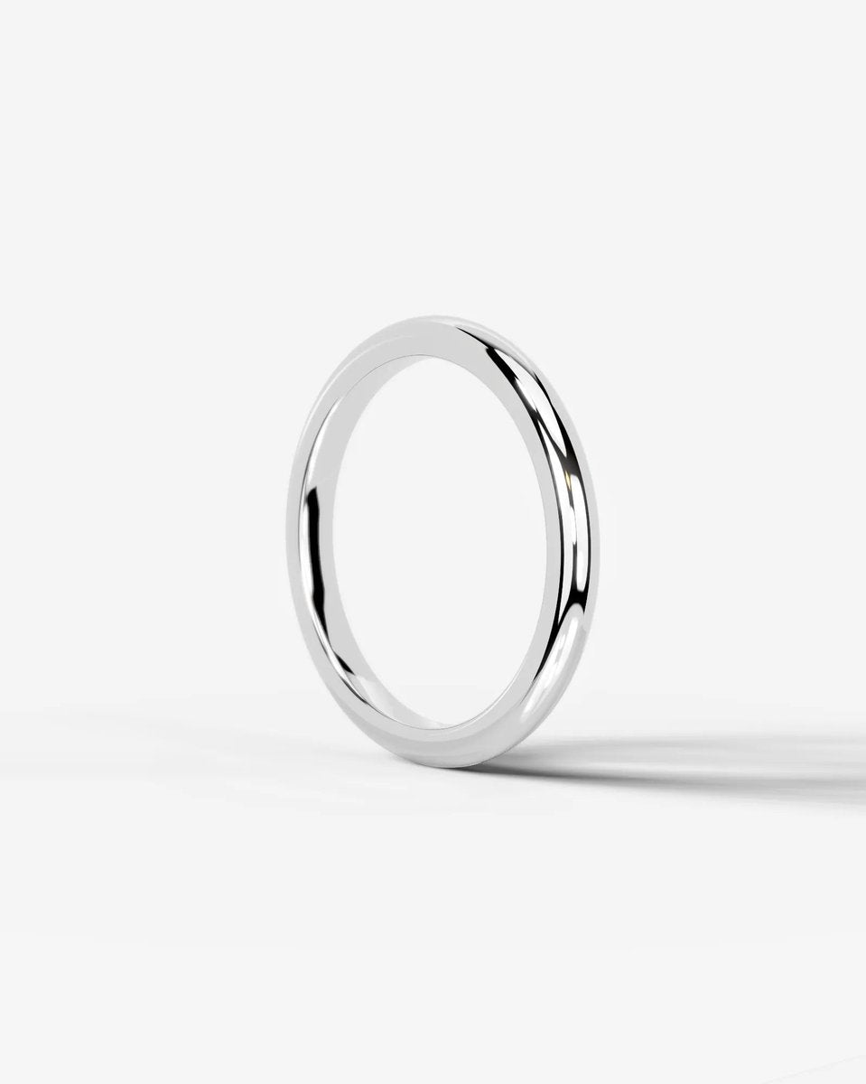 Jessi Wedding Band Lab Grown Diamond Wedding Ring - White Gold