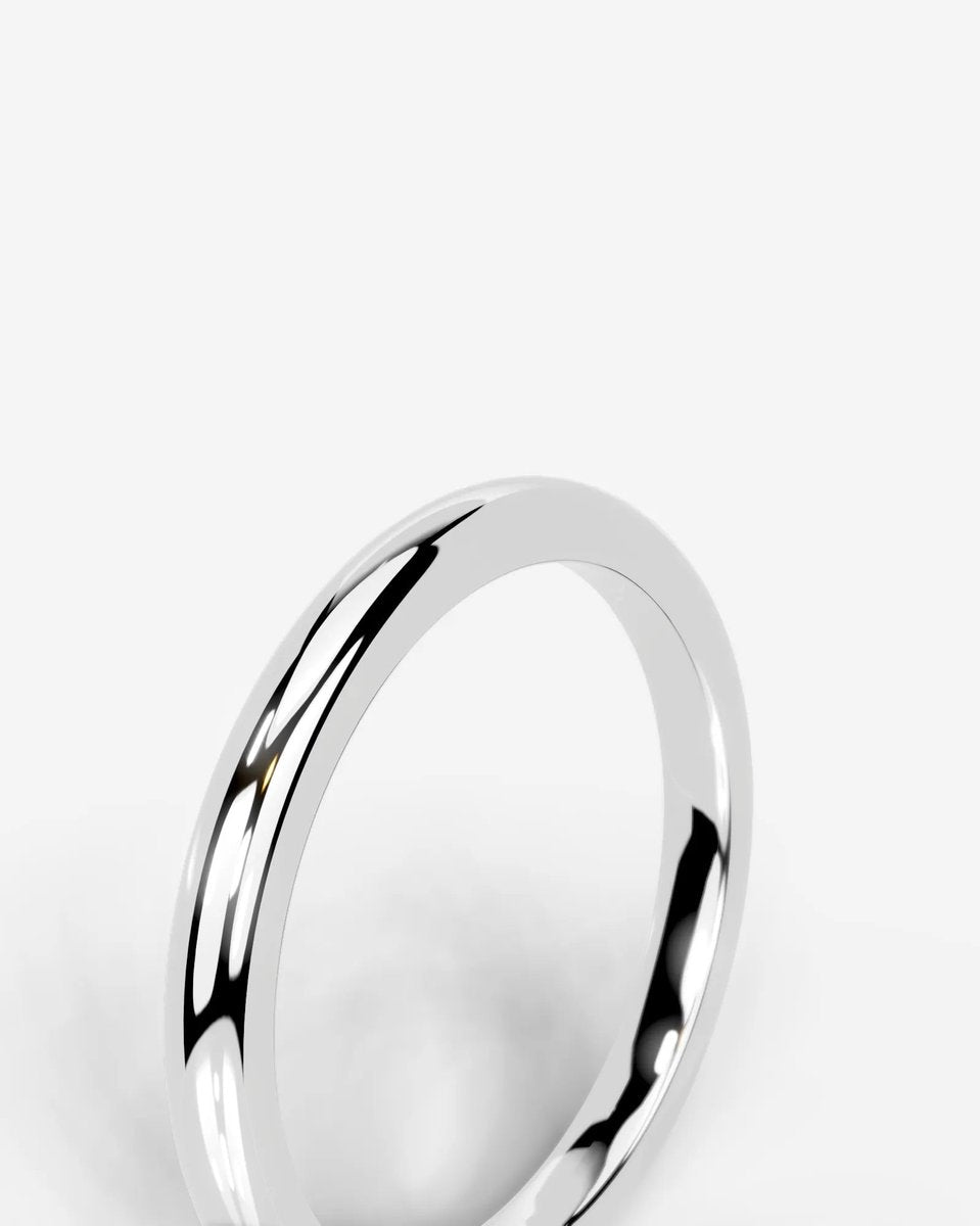Jessi Wedding Band Lab Grown Diamond Wedding Ring - White Gold
