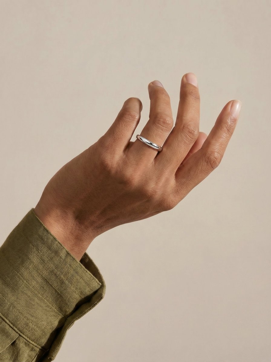 Jessica Wedding Band Lab Grown Diamond Wedding Ring - White Gold