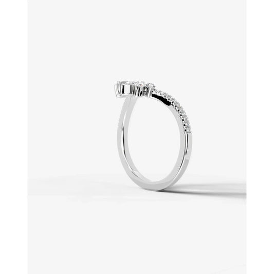 Lauren Lab Grown Round Diamond Wedding Ring - Platinum