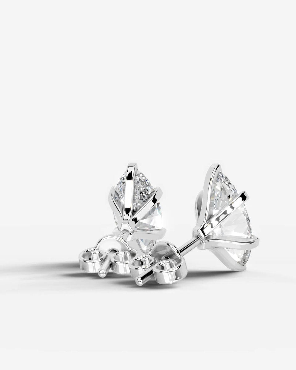 Lauren Lab Grown Round Diamond Wedding Ring - White Gold