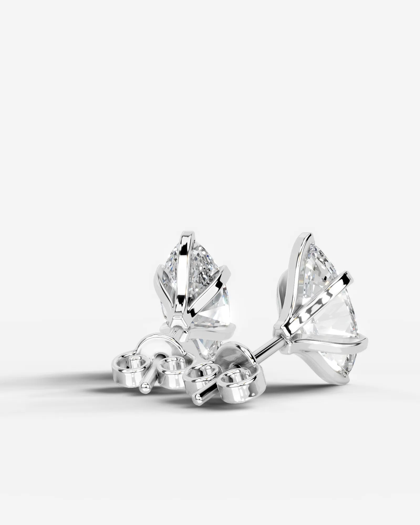 Lauren Lab Grown Round Diamond Wedding Ring - White Gold - 18K - 2ct