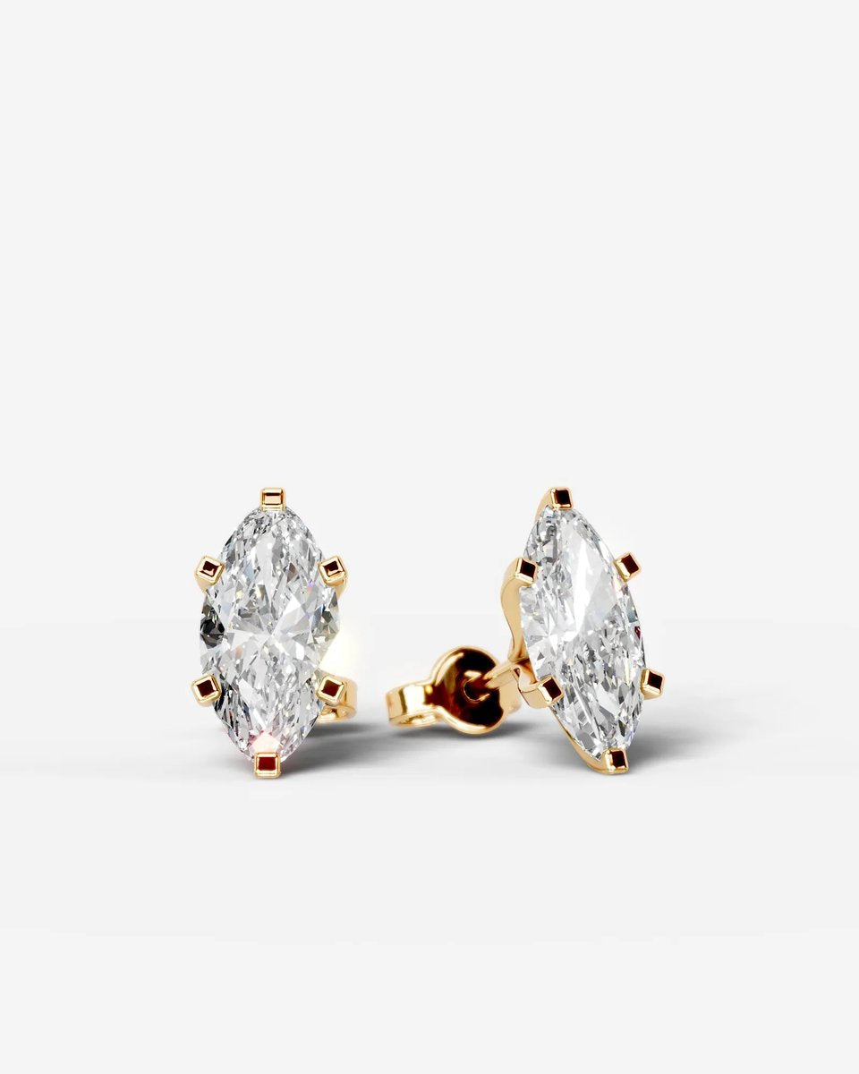 Lauren Lab Grown Round Diamond Wedding Ring - Yellow Gold