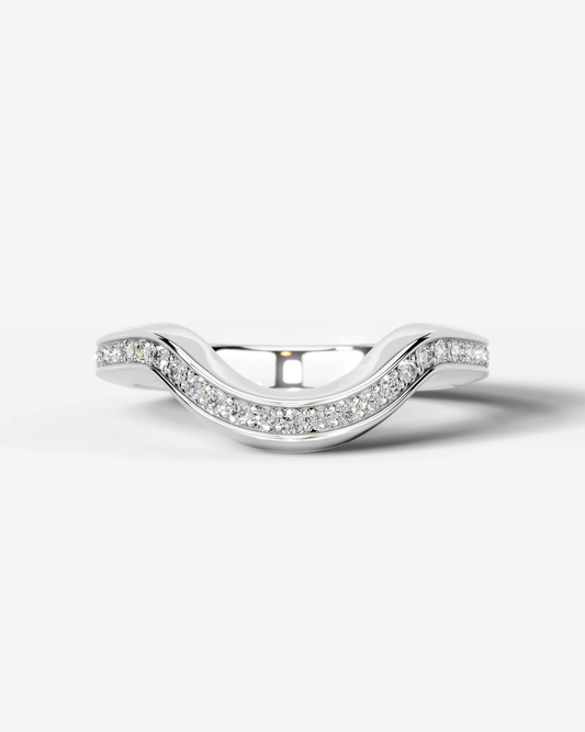 Lucy Lab Grown Round Diamond Wedding Ring - Platinum - 4ct